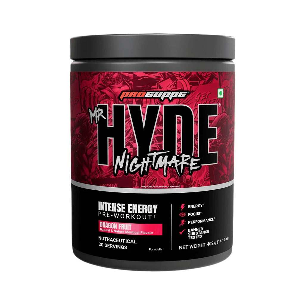 Hyde Nightmare | Black N Blueberry Flavor | Best Pre-workout