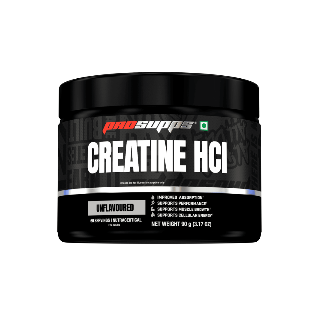 Prosupps Creatine HCL | Fast Absorption Creatine for Strength & Performance - Prosupps India