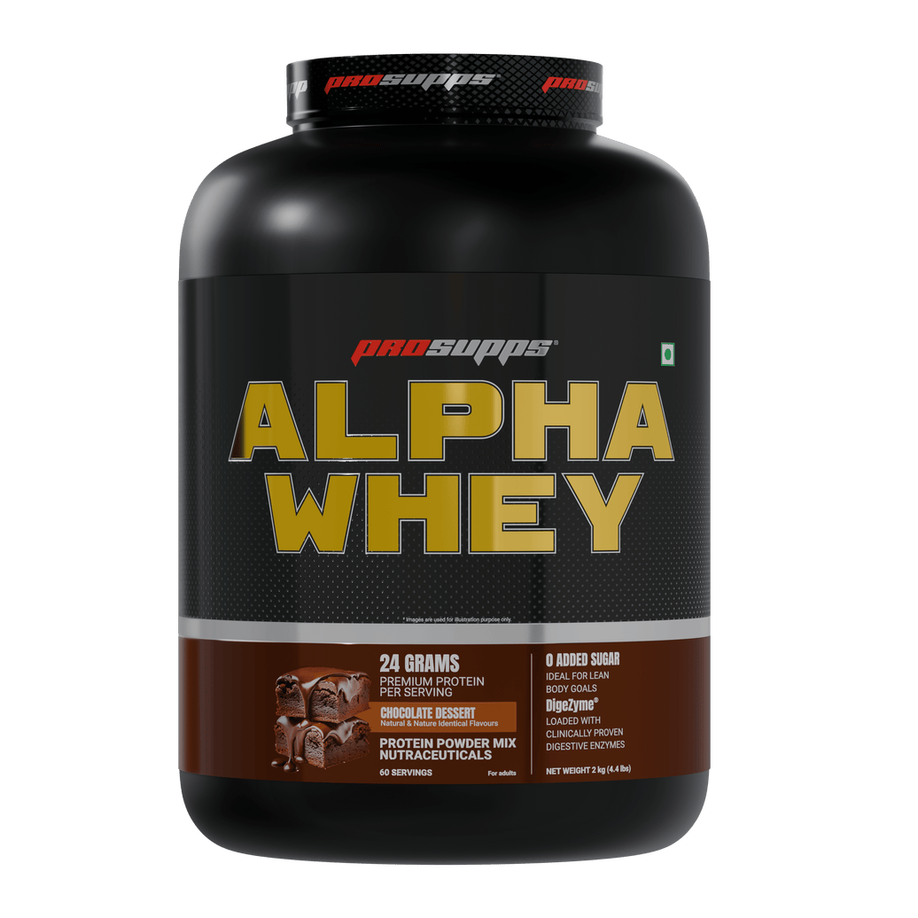 Prosupps Alpha Whey Protein Powder 1.98kg | Muscle Growth & Recovery Support - Prosupps