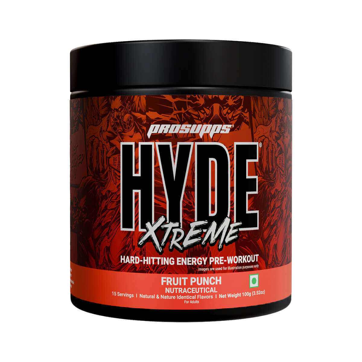 Prosupps Hyde Xtreme Pre Workout - 15 Servings - Prosupps