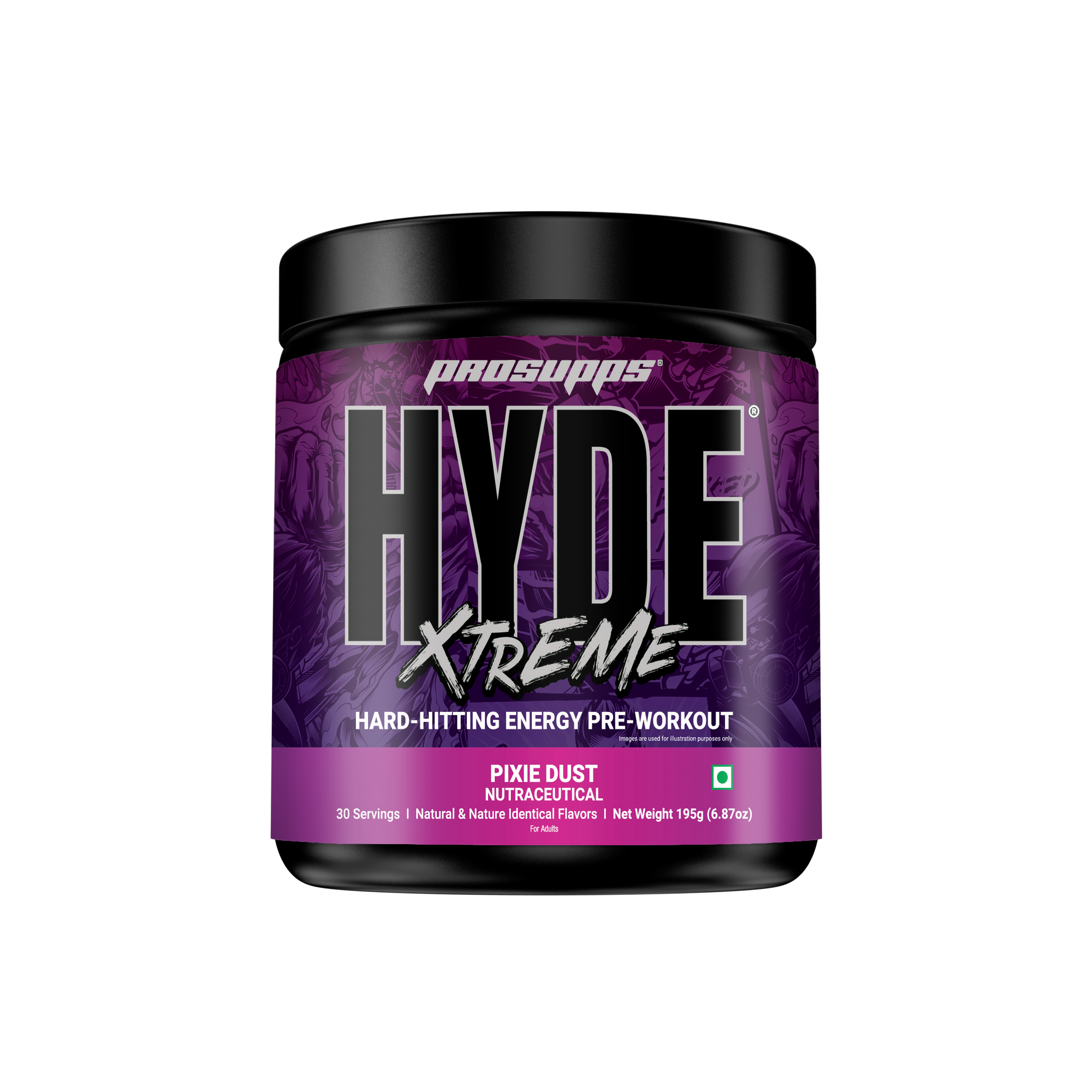Prosupps Hyde Xtreme Pre Workout - 15 Servings