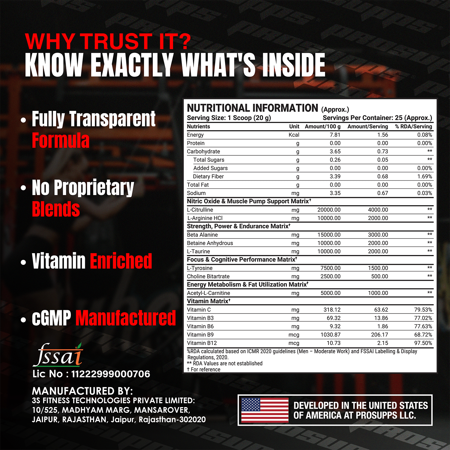 Prosupps Hyde Max Pump - Prosupps