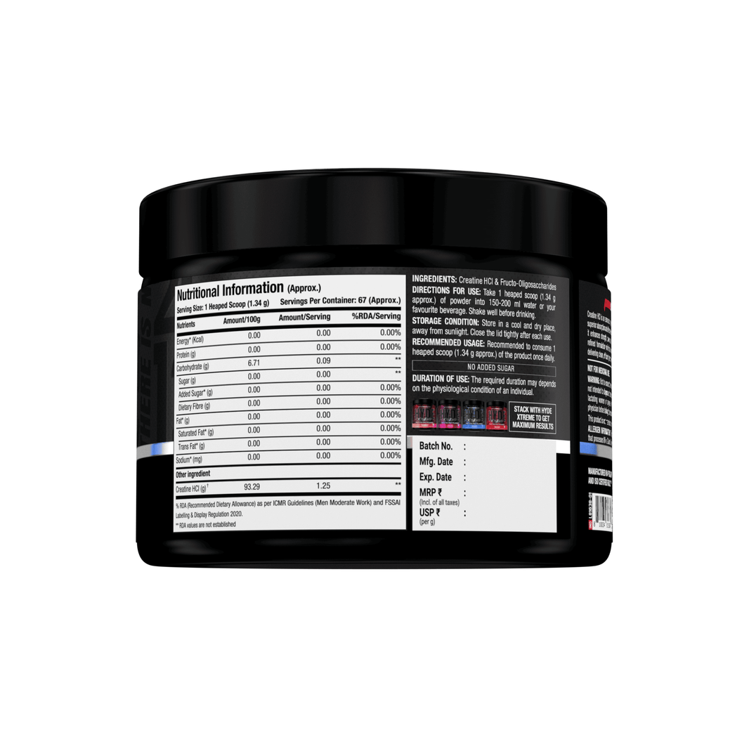 Prosupps Creatine HCL | Fast Absorption Creatine for Strength & Performance - Prosupps