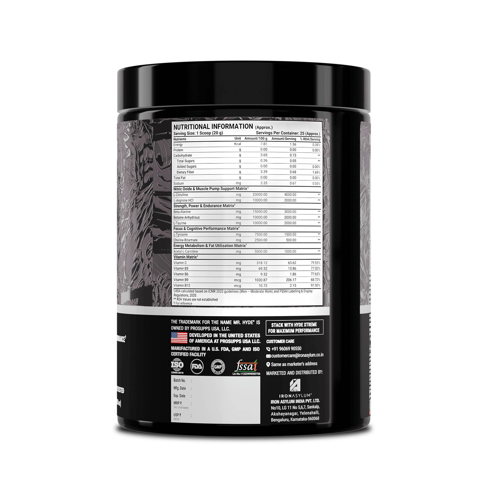 Prosupps Hyde Max Pump - Prosupps