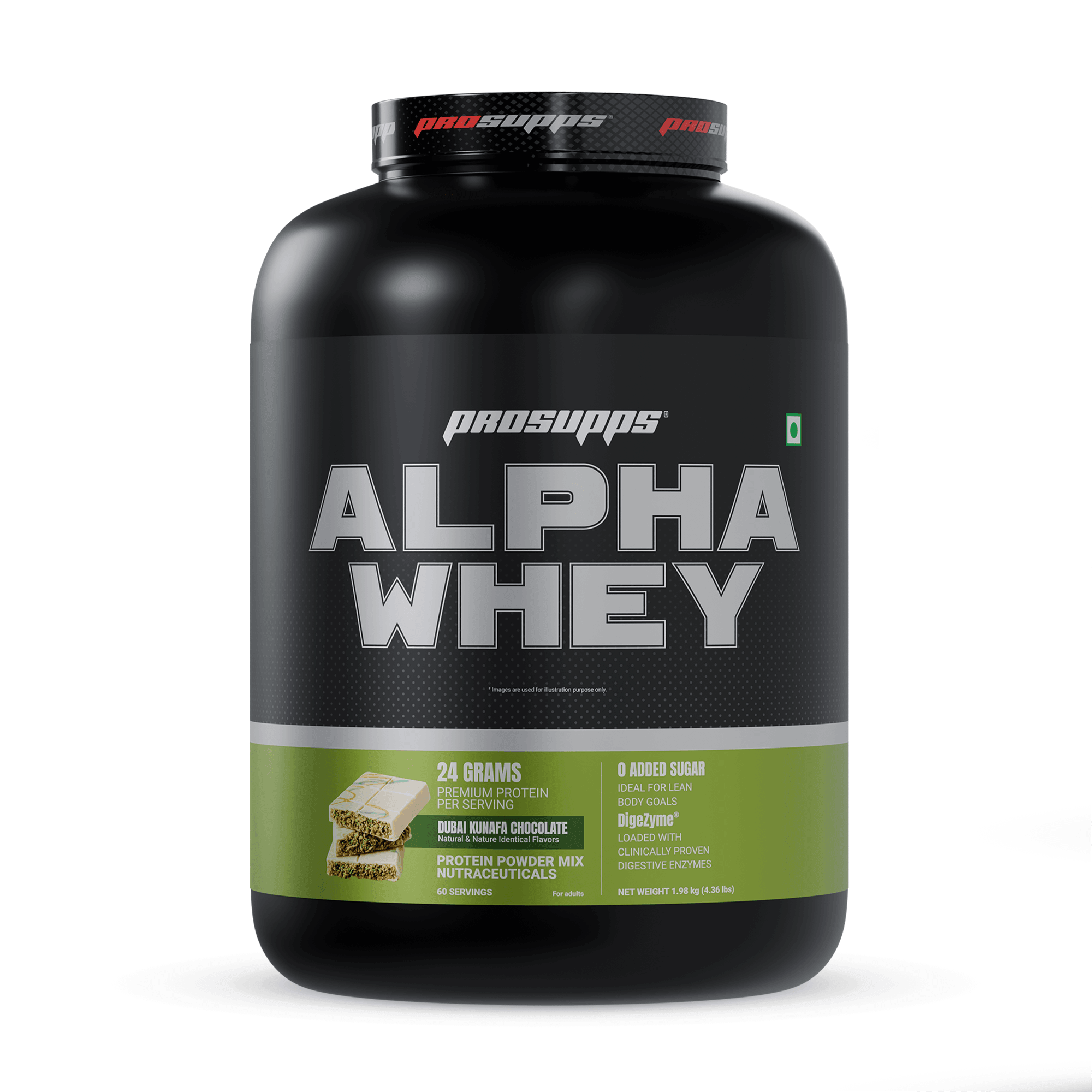 Prosupps Alpha Whey Protein Powder 1.98kg | Muscle Growth & Recovery Support