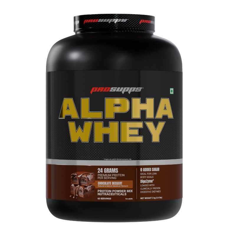 Prosupps Alpha Whey Protein Powder 1.98kg | Muscle Growth & Recovery Support