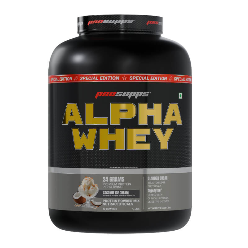 Prosupps Alpha Whey Protein Powder 1.98kg | Muscle Growth & Recovery Support - Prosupps
