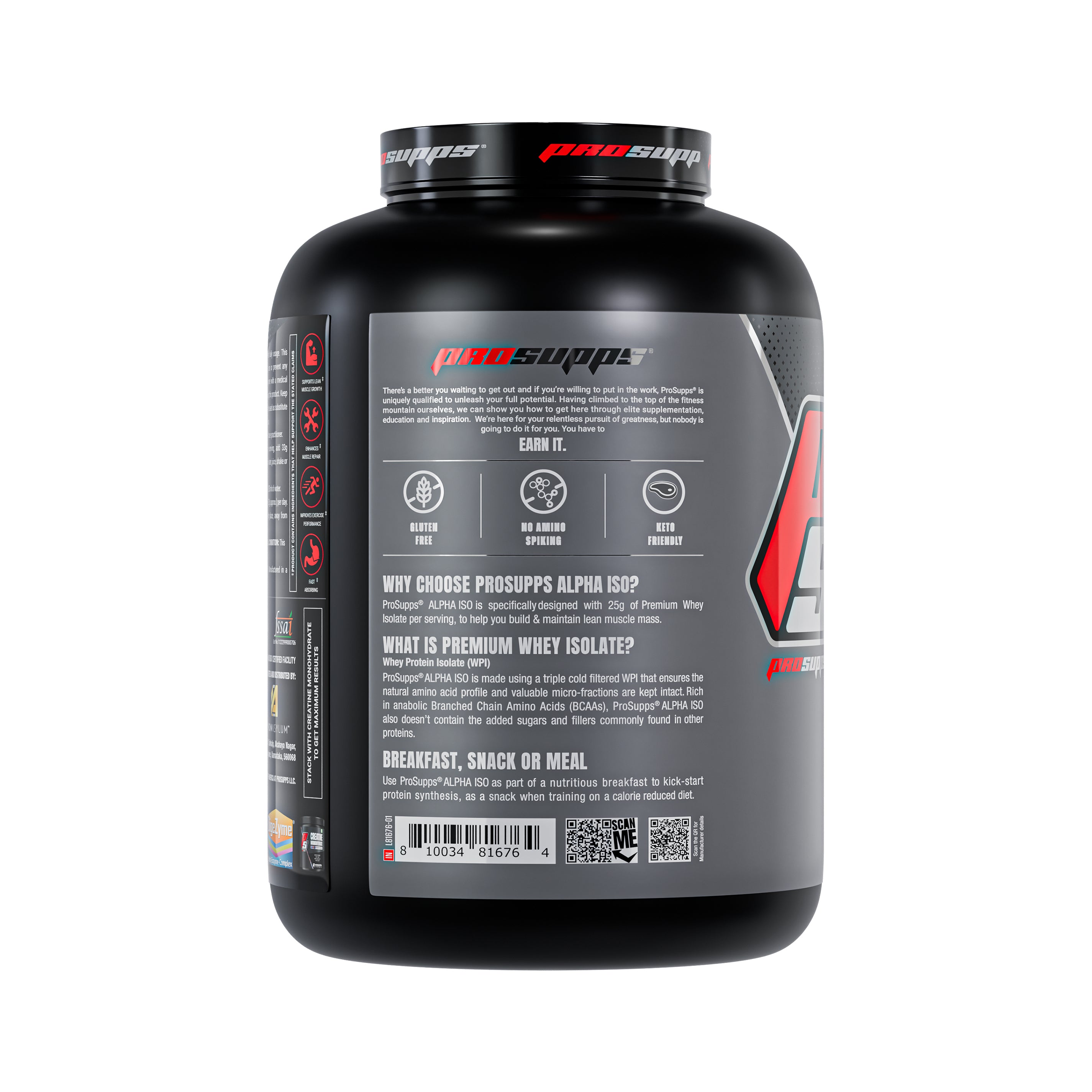 ProSupps Alpha ISO 4.4lbs Whey Protein Isolate - Prosupps