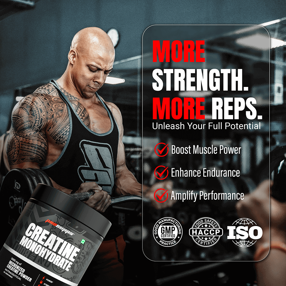 Prosupps Creatine Monohydrate | Muscle Strength, Power & Performance Support - Prosupps