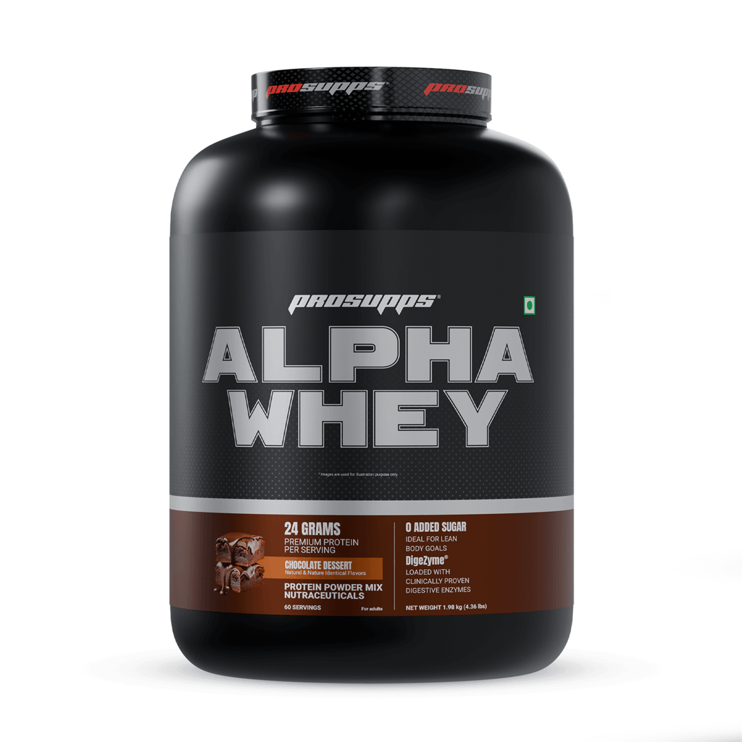Prosupps Alpha Whey Protein Powder 1.98kg | Muscle Growth & Recovery Support