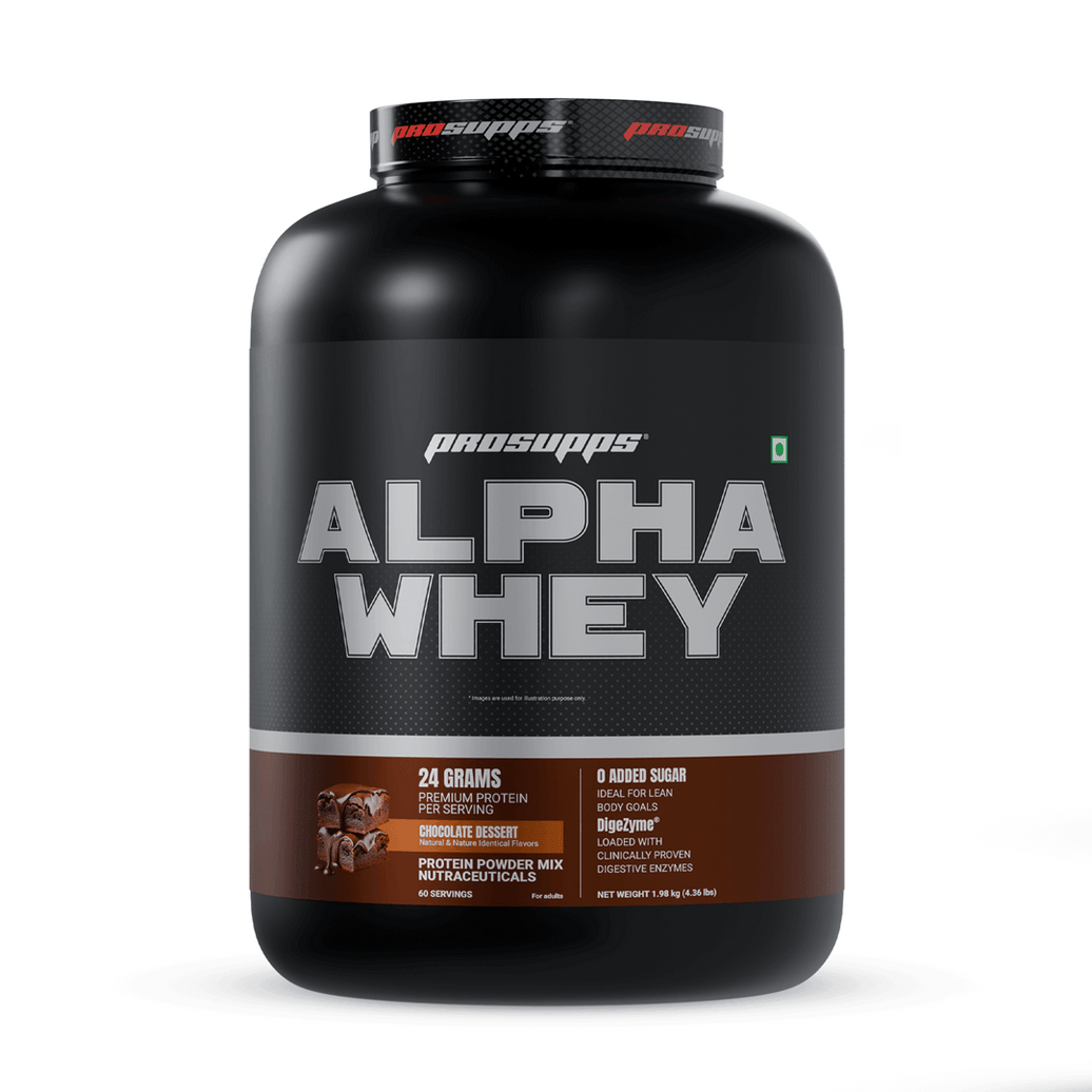 Prosupps Alpha Whey Protein Powder 1.98kg | Muscle Growth & Recovery Support